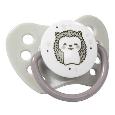 Пустышка анатомическая 2шт. в уп. силиконовая NATURAL NURSING 6-18m+, арт.1226/03, производитель Babyono, ISBN 590-1-43540-988-6№ 2