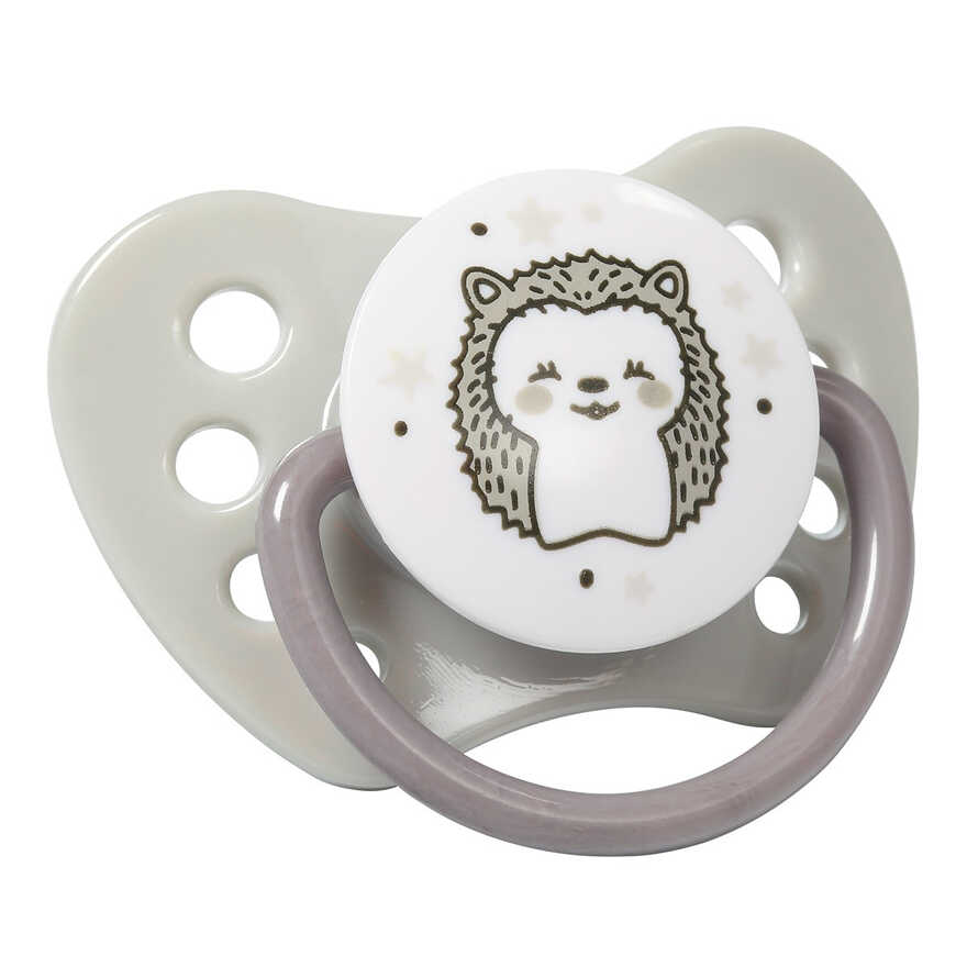 Пустышка анатомическая 2шт. в уп. силиконовая NATURAL NURSING 6-18m+, арт.1226/03, производитель Babyono, ISBN 590-1-43540-988-6, № 2