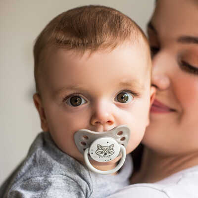 Пустышка анатомическая 2шт. в уп. силиконовая NATURAL NURSING 6-18m+, арт.1226/03, производитель Babyono, ISBN 590-1-43540-988-6№ 6