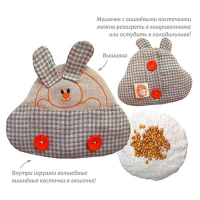 Термо-игрушка с вишн. кост. мал. Крошка Машинка (Мякиши) Арт.184, производитель Мякиши, ISBN 460-7-07049-189-7, № 2