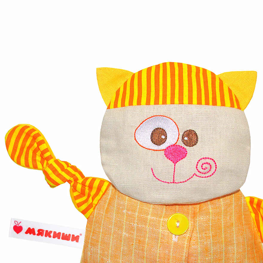 Термо-игрушка с вишн. косточками Кот (Мякиши) Арт.232, производитель Мякиши, ISBN 460-7-07049-240-5, № 2