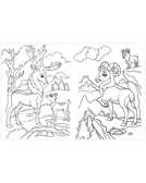 Животные. Весёлые раскраски, производитель Клевер (Clever) , ISBN 978-5-00154-640-5, № 2