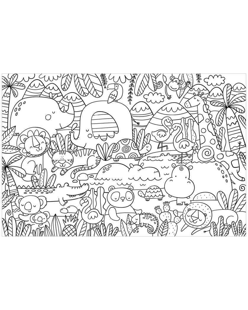 Животные. Весёлые раскраски, производитель Клевер (Clever) , ISBN 978-5-00154-640-5, № 3