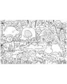 Животные. Весёлые раскраски, производитель Клевер (Clever) , ISBN 978-5-00154-640-5, № 3