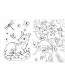 Животные. Весёлые раскраски, производитель Клевер (Clever) , ISBN 978-5-00154-640-5, № 4