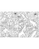 Животные. Весёлые раскраски, производитель Клевер (Clever) , ISBN 978-5-00154-640-5, № 6