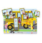 Пазл со звуком Автобус, арт. 739, производитель Melissa & Doug (Мелисса &Дог), ISBN 00-0-77200-739-9, № 2
