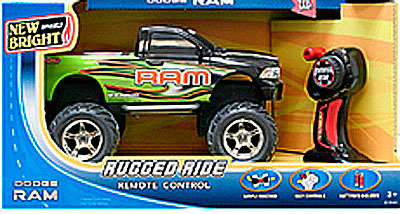 Игрушка Д/У Машина RUGGED RIDE Wrangler син. 1:18 (1844), производитель New Bright, ISBN 200-0-54188-321-4, № 1