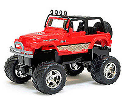 Игрушка Д/У Машина RUGGED RIDE Wrangler син. 1:18 (1844), производитель New Bright, ISBN 200-0-54188-321-4№ 2