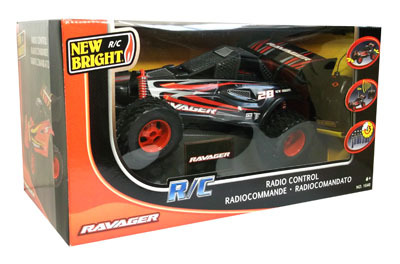 1640* Игрушка Р/У Машина PRO DIRT RAVAGER черн. 1:16, производитель New Bright, ISBN 200-0-54190-866-5, № 1