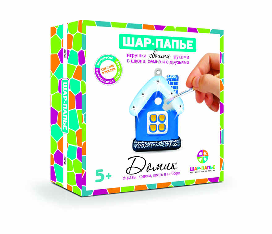 Шар-папье Набор Домик в коробке, арт. В02623, производитель ШАР-ПАПЬЕ, ISBN 462-0-76781-202-7, № 1