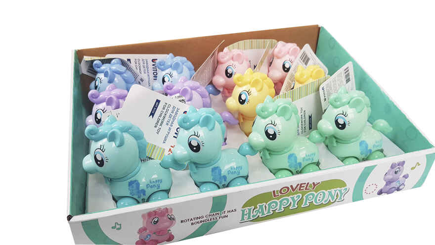 Игрушка заводная Uviton Пони зеленый, производитель Uviton, ISBN 462-7-10496-611-5, № 4