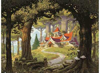 Белоснежка Живопись на холсте Волшебный лес, арт. 860-AB-C, производитель Белоснежка, ISBN 693-0-13900-860-5№ 1