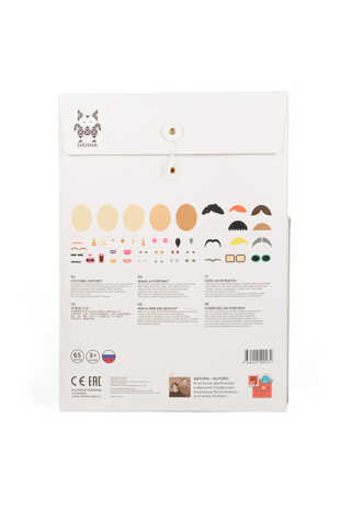 Shusha &quot;Составь портрет&quot;. Картонная игра, производитель АльДенте, ISBN 463-0-01449-027-4№ 3