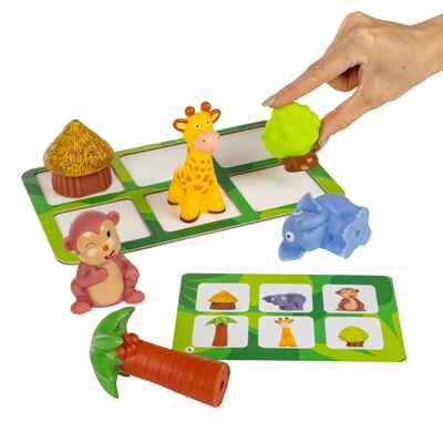 Игра настольная логическая Фото в зоопарке, не стой на месте , арт. ВВ6600, производитель Bondibon (Бондибон), ISBN 466-0-12005-463-3№ 4