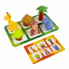 Игра настольная логическая Фото в зоопарке, не стой на месте , арт. ВВ6600, производитель Bondibon (Бондибон), ISBN 466-0-12005-463-3, № 6