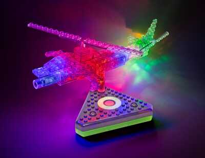 Laser Pegs Набор 12 в 1. Грузовой самолет, арт. G1670B, производитель Laser Pegs (Лазер Пегс), ISBN 81-0-69002-111-3№ 3