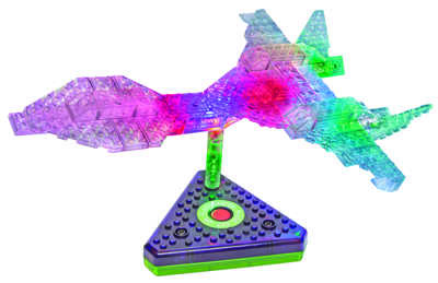 Laser Pegs Набор 12 в 1. Грузовой самолет, арт. G1670B, производитель Laser Pegs (Лазер Пегс), ISBN 81-0-69002-111-3№ 5