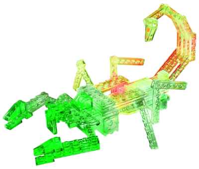 Laser Pegs Набор 12 в 1 Паук, арт. G1700B, производитель Laser Pegs (Лазер Пегс), ISBN 81-0-69002-098-7№ 4