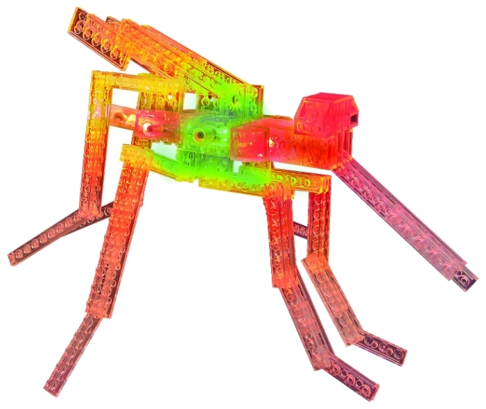 Laser Pegs Набор 12 в 1 Паук, арт. G1700B, производитель Laser Pegs (Лазер Пегс), ISBN 81-0-69002-098-7, № 5
