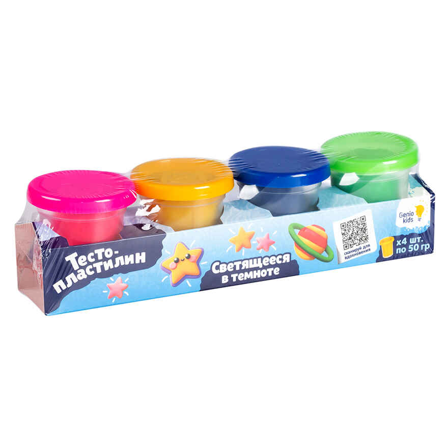 Набор для детской лепки. Тесто-пластилин. Светящееся в темноте!, арт. TA1021V, производитель Dream Makers (Дрим Мейкерс), ISBN 481-4-72300-042-3, № 11