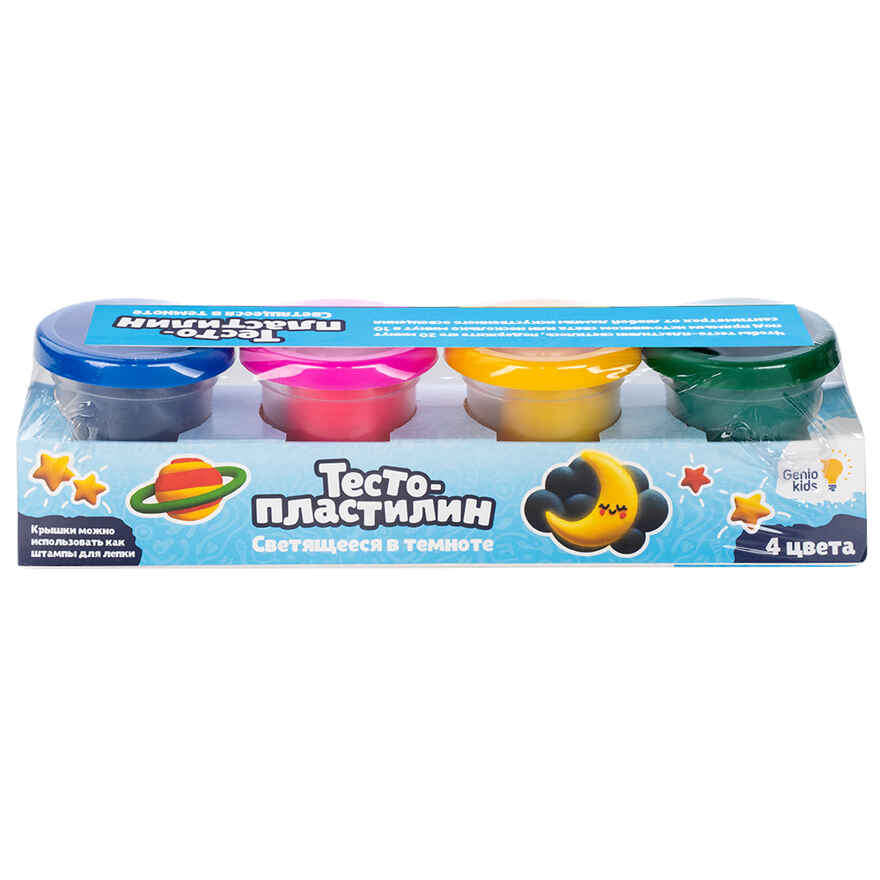 Набор для детской лепки. Тесто-пластилин. Светящееся в темноте!, арт. TA1021V, производитель Dream Makers (Дрим Мейкерс), ISBN 481-4-72300-042-3, № 8