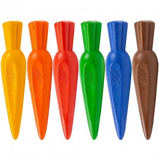 Набор восковых мелков Кроха Морковки 6 цв., арт. 34С2255-08, производитель Луч, ISBN 460-1-18502-030-0, № 2