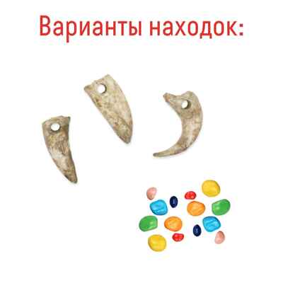 Набор для проведения раскопок Талисман тигра, арт. dig-81, производитель BUMBARAM (БУМБАРАМ), ISBN 462-0-03915-972-0№ 3