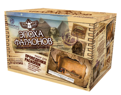  Археология &quot;Эпоха фараонов Сцена разграбления гробницы фараона&quot;, производитель Фантазёр, ISBN 460-7-01271-890-7, № 1