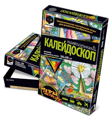 Фантазер Игра Настольный калейдоскоп 16 карточек Набор 2 (949052), производитель Фантазёр, ISBN 465-0-05790-223-7, № 1