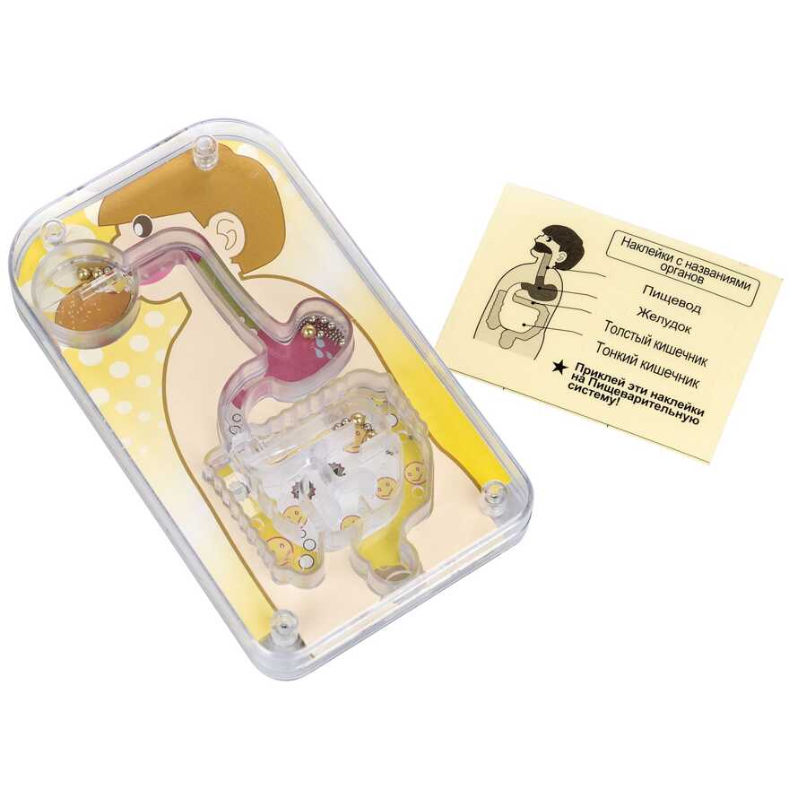 Набор для опытов Система пищеварения Японские опыты Науки с Буки , арт. ВВ4727, производитель Bondibon (Бондибон), ISBN 489-5-13604-785-4, № 3