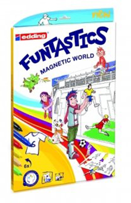 Edding Набор FUNTASTICS Магнитный мир. Футбол, арт. E-51.157, производитель FILA S.p.A. (Фила), ISBN 400-4-76493-241-2, № 1