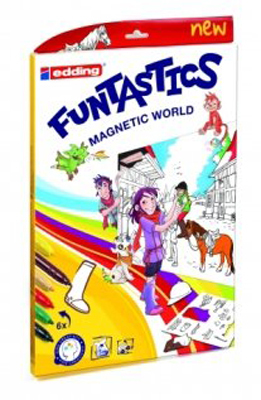 Edding Набор FUNTASTICS Магнитный мир. Пони, арт. E-51.158, производитель FILA S.p.A. (Фила), ISBN 400-4-76493-242-9, № 1