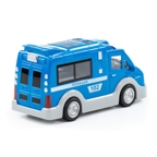 Полиция, автомобиль инерционный (со светом и звуком), арт. 79664, производитель Полесье, ISBN 481-0-34407-966-4, № 4