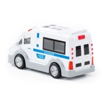 Полиция, автомобиль инерционный (со светом и звуком), арт. 79664, производитель Полесье, ISBN 481-0-34407-966-4, № 9