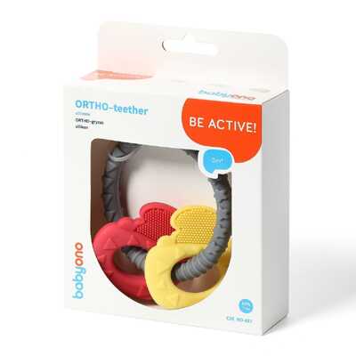 Прорезыватель ОRTO Ключи Арт.486, производитель Babyono, ISBN 590-1-43541-091-2№ 2