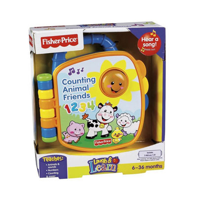 Fisher-price Смейся и учись Считалочка Друзья на ферме, производитель Fisher-Price (Фишер Прайс), ISBN 693-4-61390-494-0, № 1