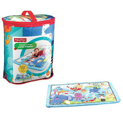 Большой игровой коврик Fisher Price Животный мир, производитель Fisher-Price (Фишер Прайс), ISBN 693-4-61944-188-3, № 1