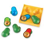 LER6806 Развивающая игрушка &quot;Эмоции с авокадо&quot;  (9 элементов), производитель Learning Resources, ISBN 76-5-02306-806-1, № 1