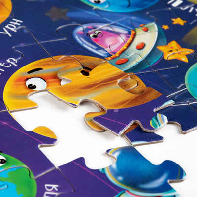 Игра детская настольная 60 Космос, арт. RI6003, производитель Dream Makers (Дрим Мейкерс), ISBN 481-4-71800-237-1 № 4