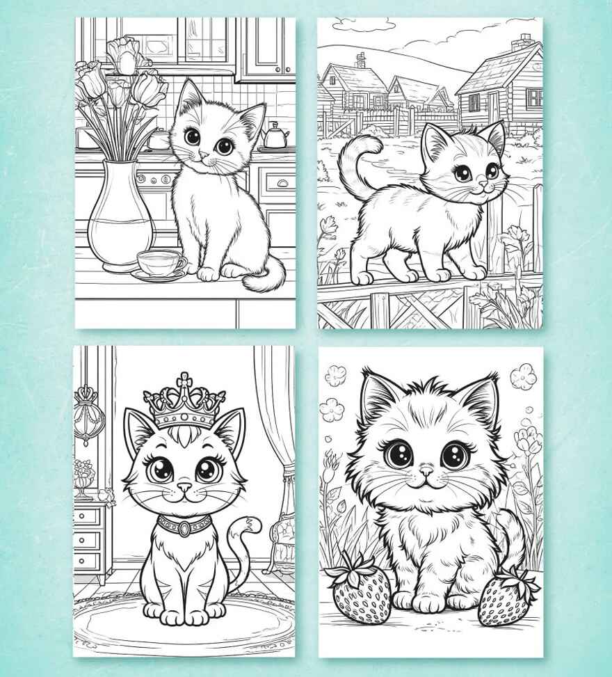 Раскраска на гребне. Котики., производитель Проф-Пресс , ISBN 978-5-37835-691-1, № 2