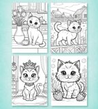 Раскраска на гребне. Котики., производитель Проф-Пресс , ISBN 978-5-37835-691-1, № 2