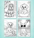 Раскраска на гребне. Собачки, производитель Проф-Пресс , ISBN 978-5-37835-692-8, № 2