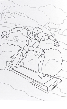 Раскраска с роботом. Крутые роботы., производитель Проф-Пресс , ISBN 978-5-37835-143-5№ 2