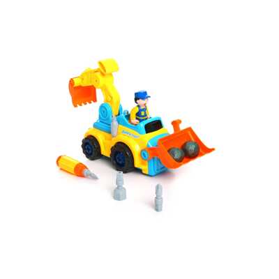 Игр. Конструктор машина с отвёрткой Joy Toy Собирай-ка, ВОХ 41х13х18см, арт.9161., производитель Play Smart (Плэй Смарт), ISBN 460-2-01030-800-6№ 2
