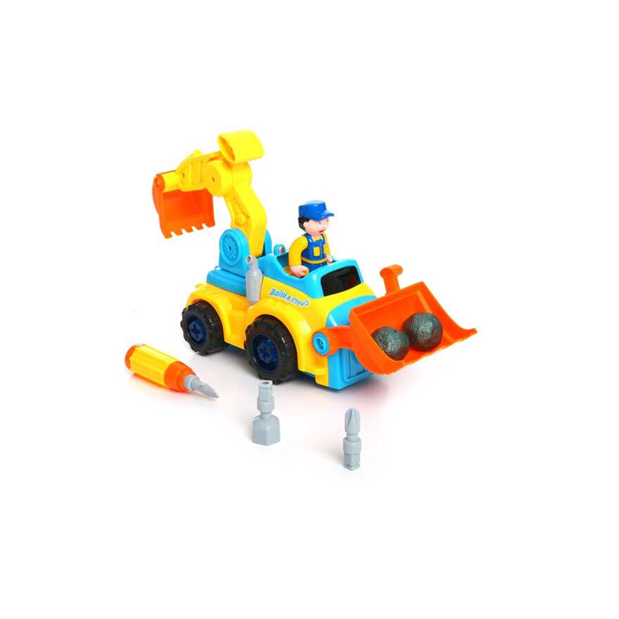 Игр. Конструктор машина с отвёрткой Joy Toy Собирай-ка, ВОХ 41х13х18см, арт.9161., производитель Play Smart (Плэй Смарт), ISBN 460-2-01030-800-6, № 2