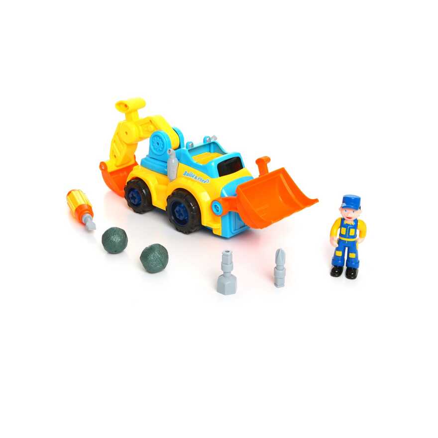 Игр. Конструктор машина с отвёрткой Joy Toy Собирай-ка, ВОХ 41х13х18см, арт.9161., производитель Play Smart (Плэй Смарт), ISBN 460-2-01030-800-6, № 3