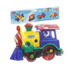 Паровоз - конструктор с отвёрткой,арт.1231, производитель Play Smart (Плэй Смарт), ISBN 460-2-01020-302-8, № 1