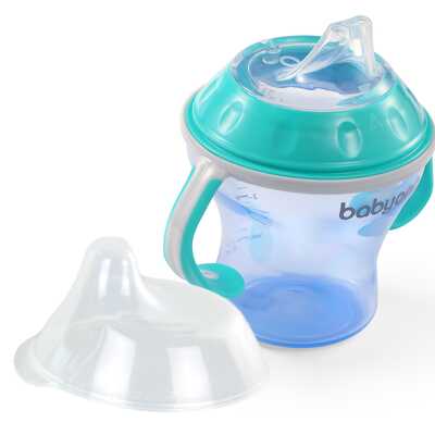 Поильник Babyono МП непроливайка с мягким носиком NATURAL NURSING 180 мл Арт 1456/01, производитель Babyono, ISBN 590-1-43541-419-4№ 1