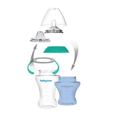 Поильник Babyono МП непроливайка с мягким носиком NATURAL NURSING 180 мл Арт 1456/01, производитель Babyono, ISBN 590-1-43541-419-4№ 8